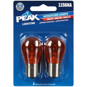 Peak Halogen Parking/Stop/Tail/Turn Miniature Automotive Bulb 1156NA - 1 of 1