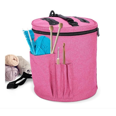 Bins And Things Knitting Bag Yarn Storage pink Target
