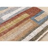 Rug Branch Contemporary Distressed, Geometric Orange Indoor Area Rug - 3 of 4