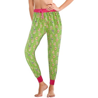 JEFFRICO Pajama Pants For Women Soft Comfy Drawstring Jogger Pajama Pants Sleepwear