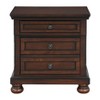 NicBex Nightstand with Drawers, Side Table with Hanging Pulls and Finish Top,Classic Bedside Table for Bedroom,Living Room - 2 of 4