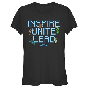 Juniors Womens Minecraft Legends Inspire Unite Lead T-Shirt - 1 of 4