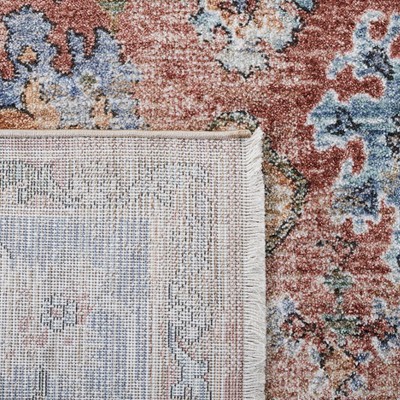 Elysian Blue Square Hand-Knotted Chic Area Rug - 5'3"