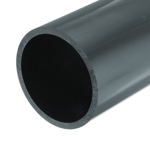 Unique Bargains Water Plumb DIY Crafts High Impact Rigid Round Pipes 8" Length - 1 of 4