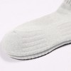 Anna-Kaci 6pk Men's Low- Cut Athletic Socks with Massage Sole & Sweat- Wicking - 3 of 4
