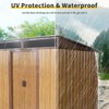 CAVINAS Multi-Functional Outdoor Garden Shed with Lockable Sliding Doors and Transparent plate - 2 of 4