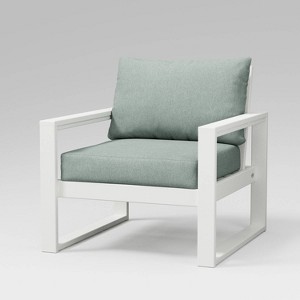 POLYWOOD EDGE Outdoor Patio Club Chair - 1 of 3