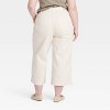 Women's High-Rise Cropped Vintage Wide Leg Jeans - Universal Thread™ - 2 of 3