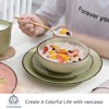 vancasso 16 Pieces Dinnerware Set, Multicolor Set For 4 Person, Microwave Safe, Oven Safe And Dishwasher Safe - 3 of 4