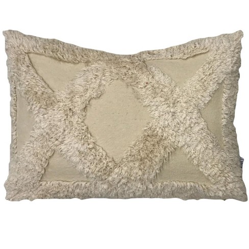 Trellis throw outlet pillow