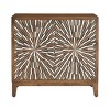 Treasure Trove Accents 2 Door Cabinet Artesia: Mango Wood, No Assembly, Divided Storage, Adult Use - 2 of 4