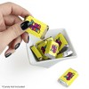 Big Dot of Happiness 60's Hippie - Mini Candy Bar Wrapper Stickers - 1960s Groovy Party Small Favors - 40 Count - 2 of 4