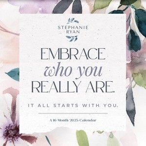 Trends International 2025 Sweet Embrace Stephanie Ryan Wall Calendar: Monthly Art Planner, 12x12 Inches, Multicolored, Saddle Stitch - 1 of 4