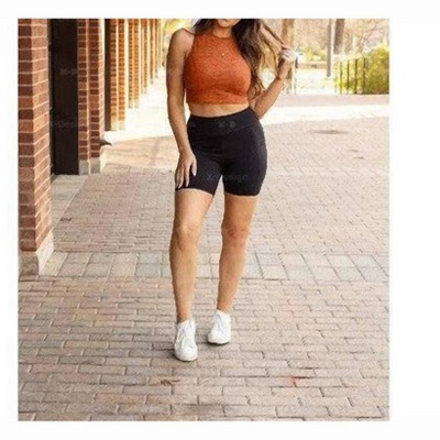Women's Maggie Regular Waistband Biker Shorts 5" - Julia Rose