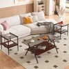 Dexmalle Set of 3 Modern Coffee Table and End tables - 3 of 4