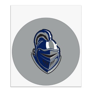 State University of New York at Geneseo Secondary Logo Automotive Car Window Locker Circle Bumper Sticker - 1 of 4