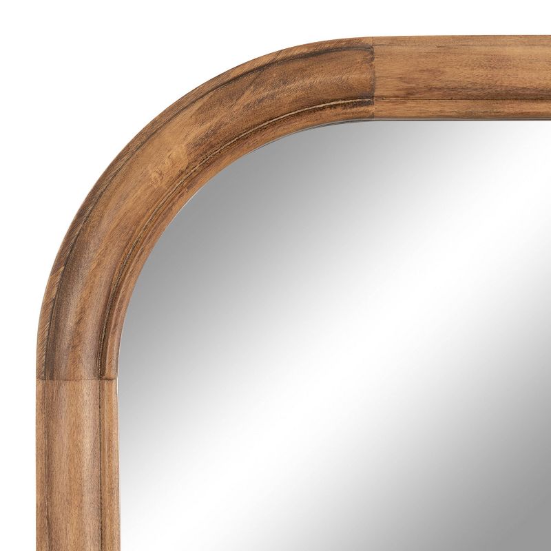 34&#34;x28&#34; Glenby Arch Wall Mirror Rustic Brown - Kate &#38; Laurel All Things Decor, 3 of 10