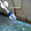 Quickway Imports Round Pool Corner Brush Head Fine Bristle Scrub for Pools Spas and Hot Tubs Fits Standard Poles with Easy Clip Handle Attachment - 2 of 4