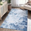 Washable Area Rug - Non-Slip Low Pile Carpet for Living Room & Bedroom (Pet & Kid Friendly) - 4 of 4