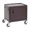 ECR4Kids AV Presentation Cart Stand with Storage Box, Black - image 3 of 4