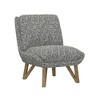 CAVINAS Polyester Accent Chair with Mid-Height Backrest,Upholstered Living Room Chairs,Reading Chairs for Living Room - 2 of 4