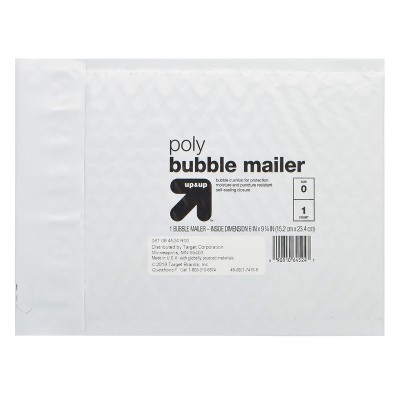 Bubble Mailer 6" x 9" White - up & up™