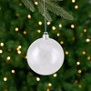 Northlight Shiny Finish Glass Christmas Ball Ornament - 2.75" (70mm) - Clear - 2 of 4