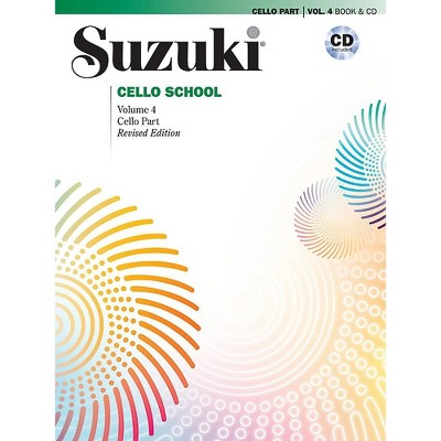 Suzuki Suzuki Cello School Book & CD Volume 4 (Revised)