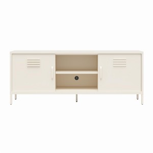 Novogratz Cache Metal Locker-Style TV Stand for TVs up to 65" - 1 of 4