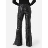 Women's Sequin Flare Pant - ROTATE - 3 of 3