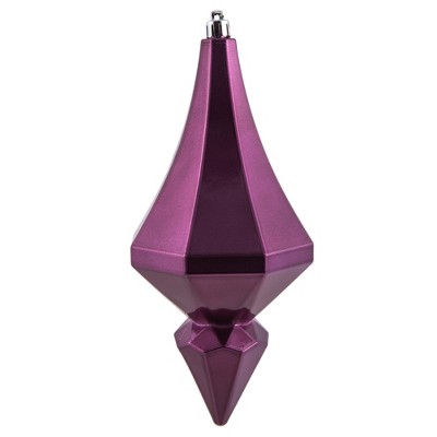 Vickerman 8" Candy Diamond Finial Ornament