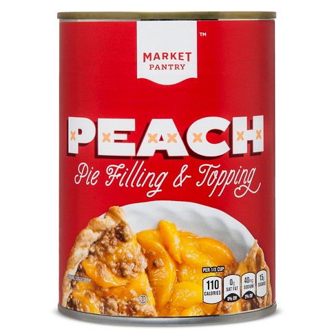 Peach Pie Filling 21oz Market Pantry Target