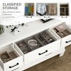 Zstar Dresser with 7 Drawers, Chest of Drawers Closet with Metal Handle, Wooden Dresser Organizer for Bedroom, Living Room - 4 of 4