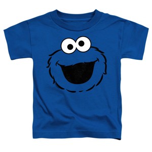 Toddler Boys' Sesame Street Cookie Monster Full Face T-Shirt - 1 of 4