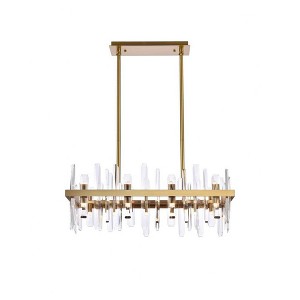 Elegant Lighting Serena 16 - Light Chandelier in  Satin Gold - 1 of 4