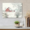 Winter Barn Gallery-Wrapped Canvas - 2 of 4