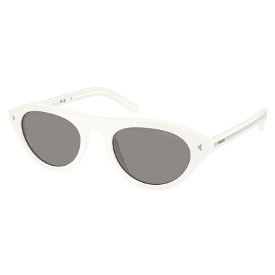 Prada PR B15S 17K80R Womens Irregular Sunglasses Talc 51mm