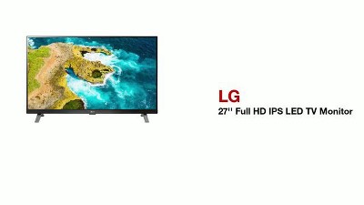LG Pantalla LED Full HD TV 27'' IPS