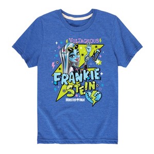 Boys' - Monster High - Frankiestein Voltageous Short Sleeve Graphic T-Shirt - 1 of 4