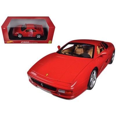Ferrari F355 Berlinetta Coupe Red 1/18 Diecast Car Model by Hotwheels