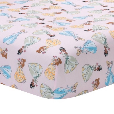 Lambs & Ivy Disney Baby Princesses Fitted Crib Sheet