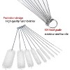 Set of 10 PCS Long Straw Brush, Nylon Pipe Tube Cleaner 8-iNch 10 Different Diameters - 3 of 4