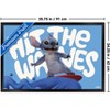 Trends International Disney Lilo & Stitch (2025) - Hit The Waves Framed Wall Poster Prints - 3 of 4