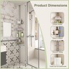 APRILSOUL Tension Pole Corner Shower Caddy with 4 Adjustable Baskets - 4 of 4