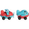 Aurora® Toys Wheatley™ Mini Planes 4" Inch Plane Toy Set, Blue & Red Airplane - 3 of 4