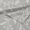 72x72" Blue Floral Shower Curtain, Bathroom Shade Curtain - 2 of 4