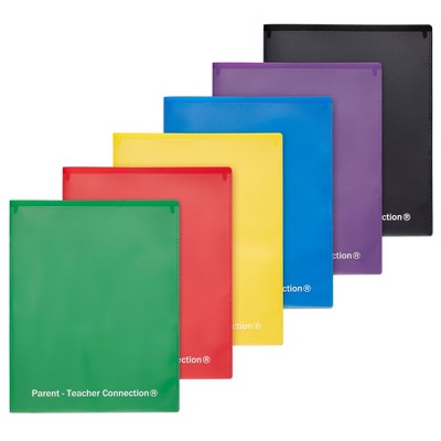 Better Office Products Poly 2 Pocket Folders Heavyweight, 36 Piece