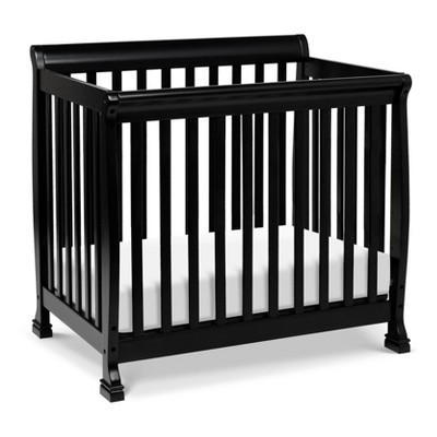 black baby crib