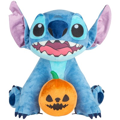 Gemmy Stitch with Jack O' Lantern Halloween Greeter, Multi