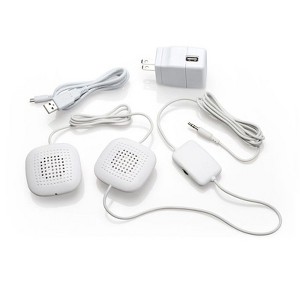Sound Oasis: PA-100 Amplified Stereo Pillow Speakers – Enhanced Volume, Clear Audio, Ultra-Flat Design for Bedtime Relaxation - 1 of 1